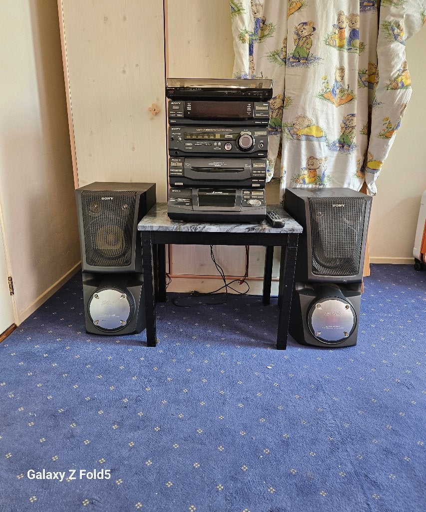 Te koop Sony Hi-fi Stereo system met platenspeler, Ophalen, Gebruikt, Losse componenten, Tuner of Radio