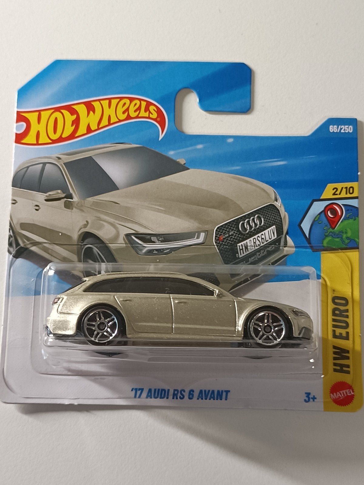 Hot Wheels '17 Audi RS 6 Avant - Nieuw in verpakking, Ophalen of Verzenden, Nieuw