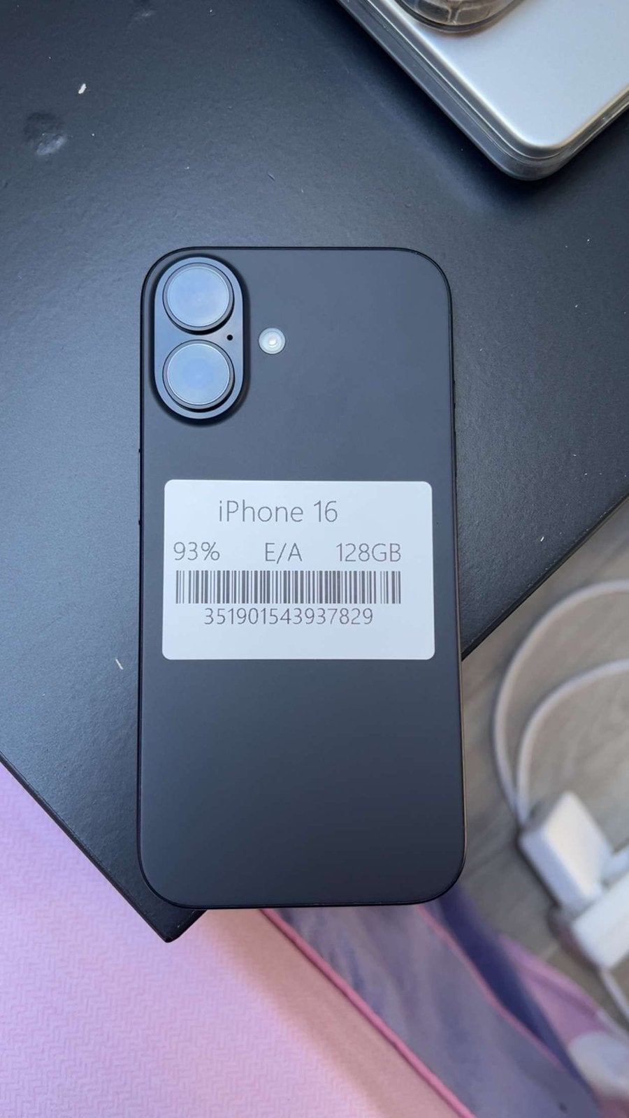 iPhone 13 / 14 / 15 / 16, 128 GB, IPhone 15, Zwart, Ophalen of Verzenden