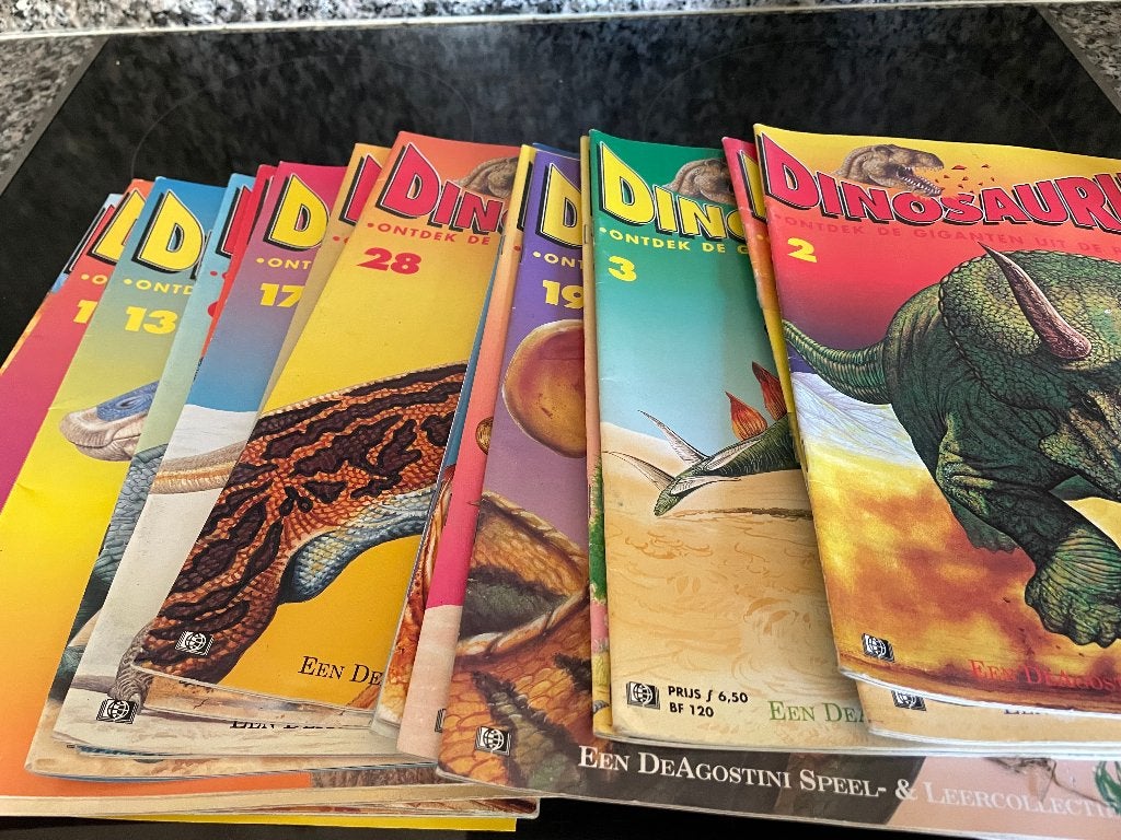 dinausorus blad, Eén stripboek, Ophalen of Verzenden, Gelezen