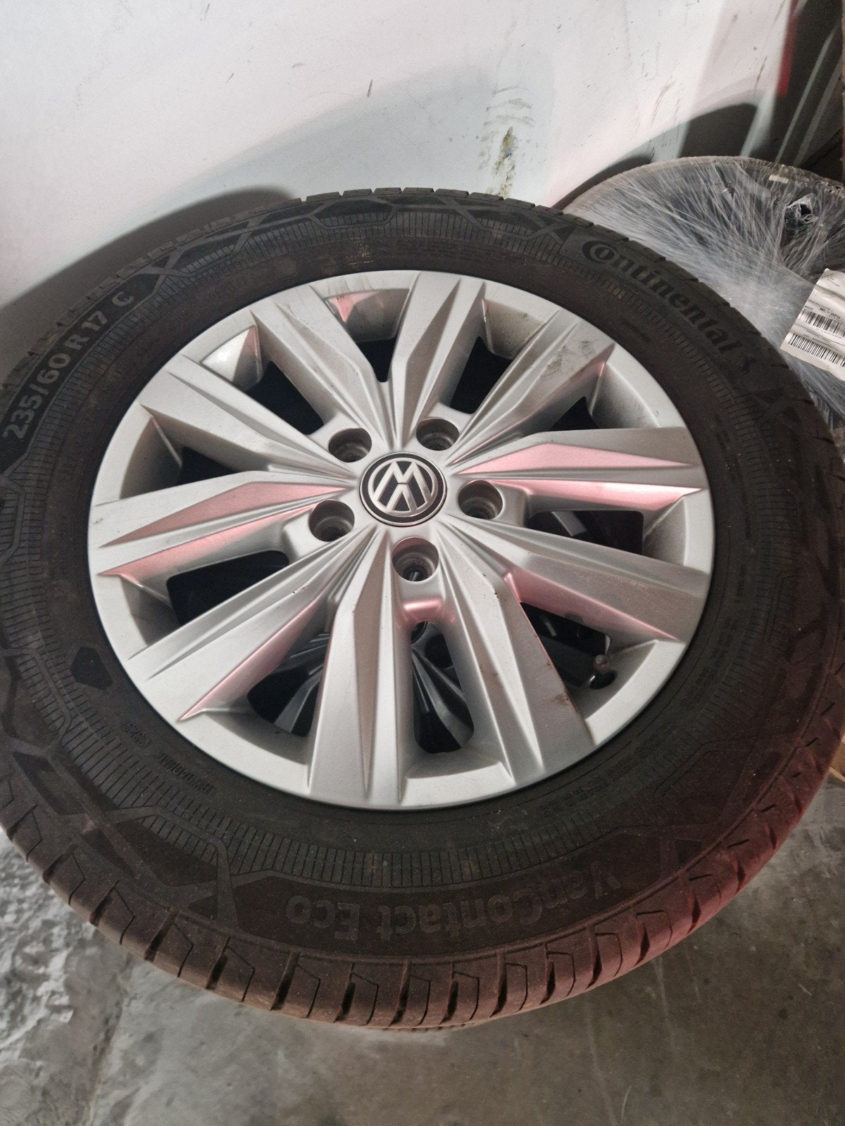 originele vw crafter licht metalen velgen, Auto-onderdelen, Banden en Velgen, Ophalen, Bestelwagen, Velg(en), 16 inch