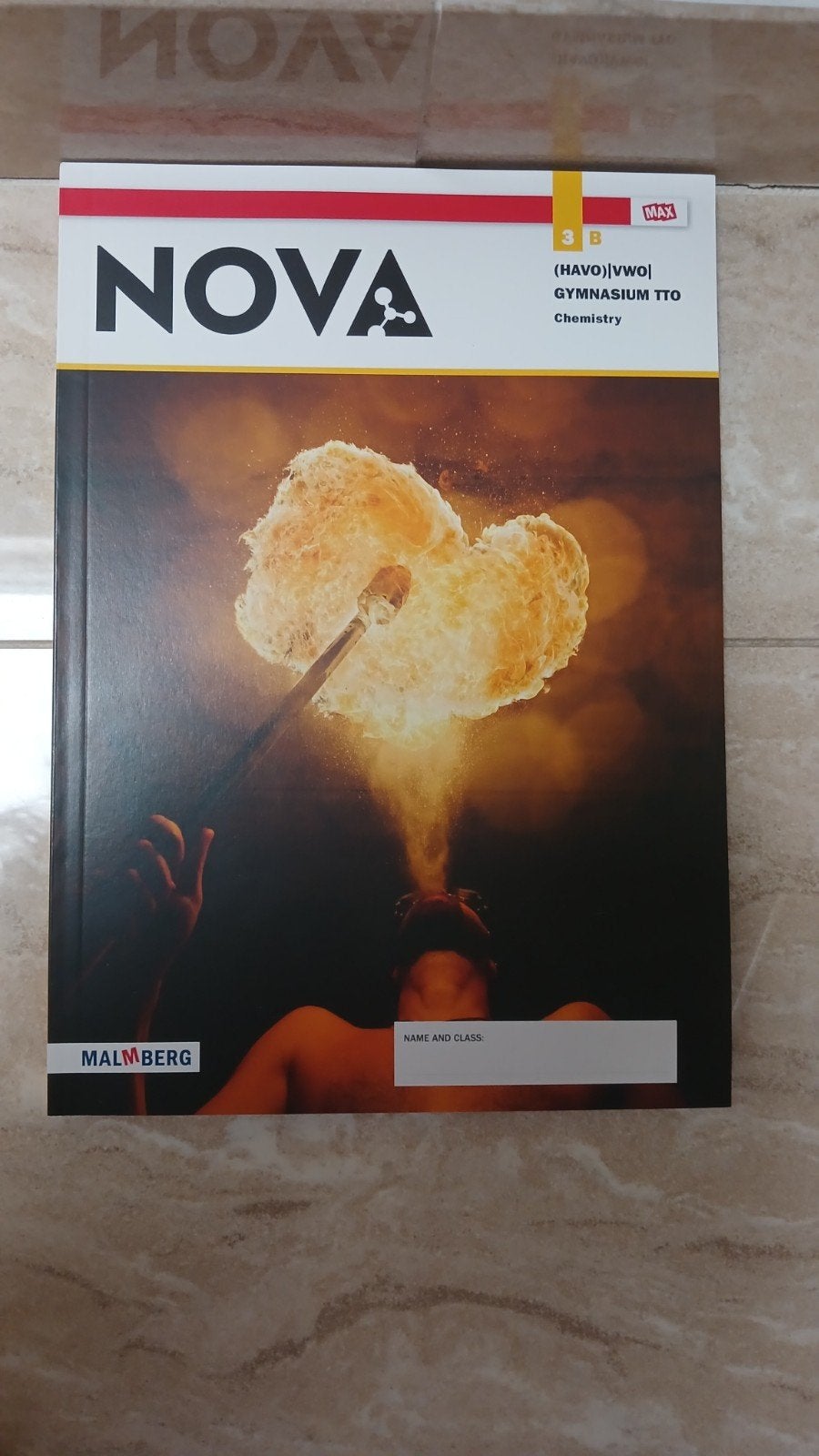 NOVA Scheikunde 3B HAVO/VWO/GYMNASIUM TTO, Boeken, Malmberg, Zo goed als nieuw, Beta, HBO