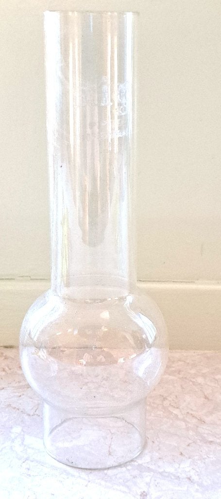 olielamp AIG helder glas lampenglas buikglas scheepslamp, Antiek en Kunst, Antiek | Lampen, Verzenden