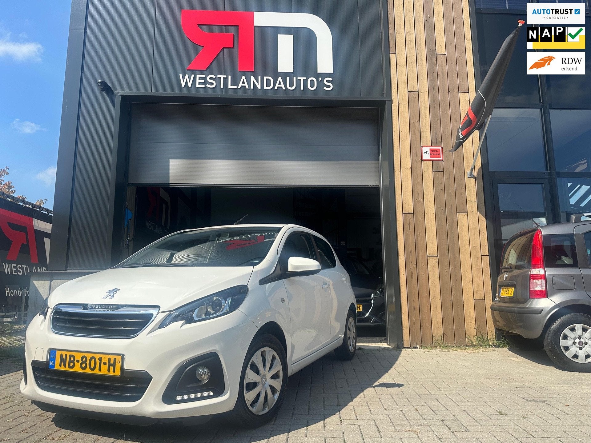 Peugeot 108 1.0 e-VTi Blue Lion/ZUINIG/airco/dealer-ondh/2 s, Auto's, Voorwielaandrijving, Dealer onderhouden, Stof, Euro 6