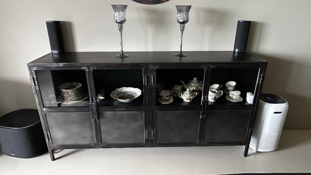 staalen kast., Ophalen, Met lade(s), 150 tot 200 cm, Zo goed als nieuw