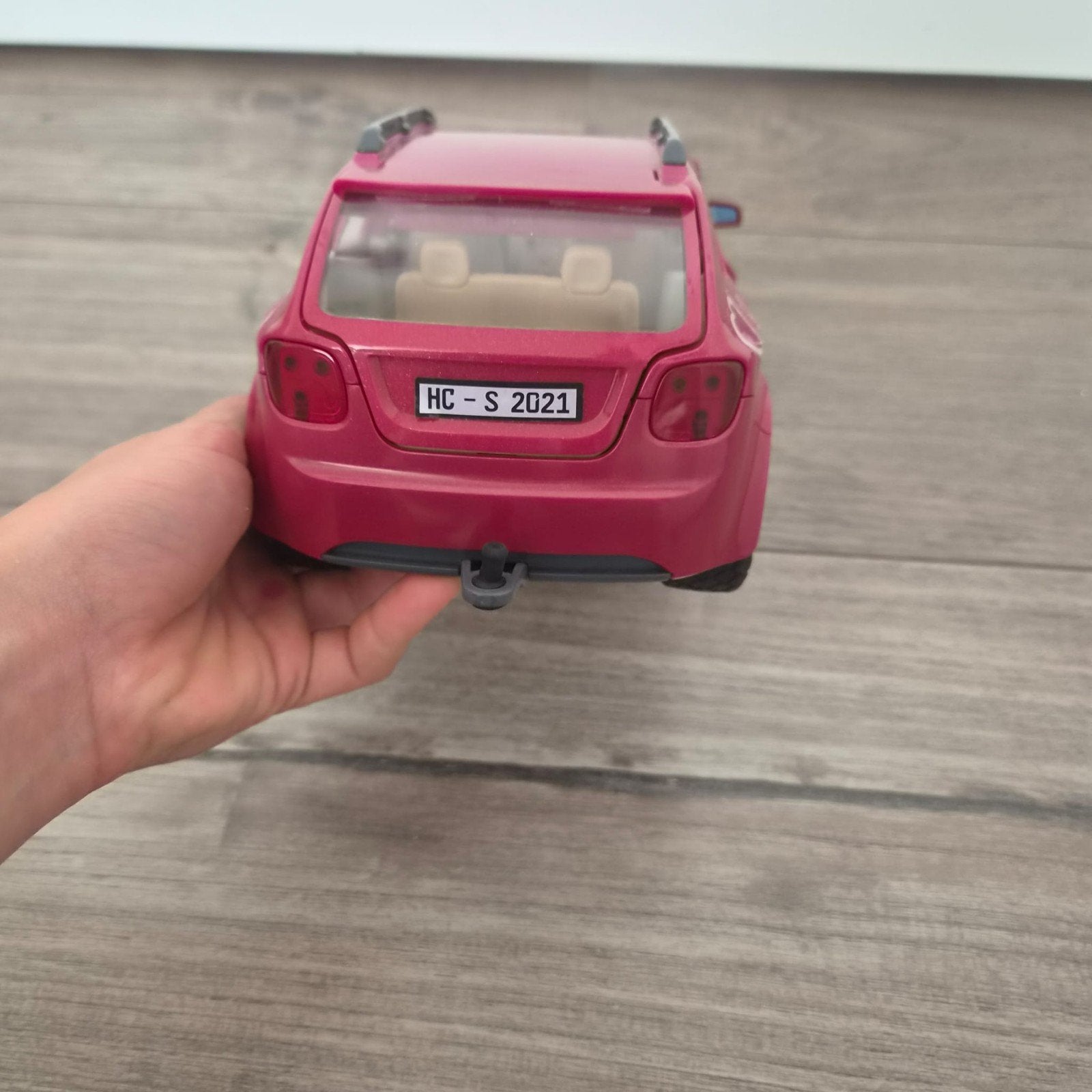 Schleich Paardentrailer met Auto en Accessoires, Ophalen of Verzenden, Zo goed als nieuw
