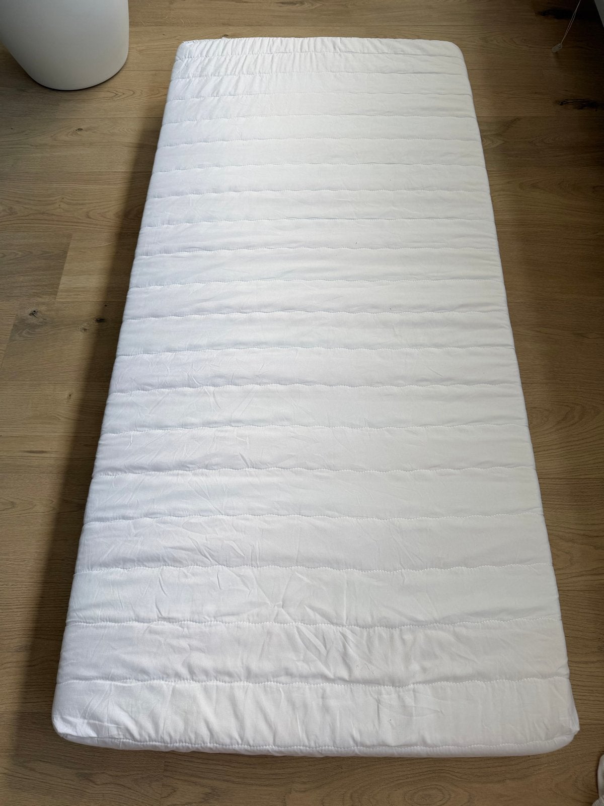 IKEA matras 70x150 cm met hoezen en overtrekken, Gebruikt, Matras, Eenpersoons, 70 cm of minder