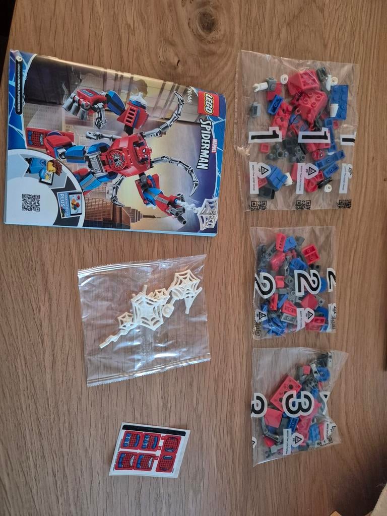 LEGO Spider-Man Mech Set - Nieuw in ongeopende zakjes, Ophalen of Verzenden, Nieuw, Complete set, Lego