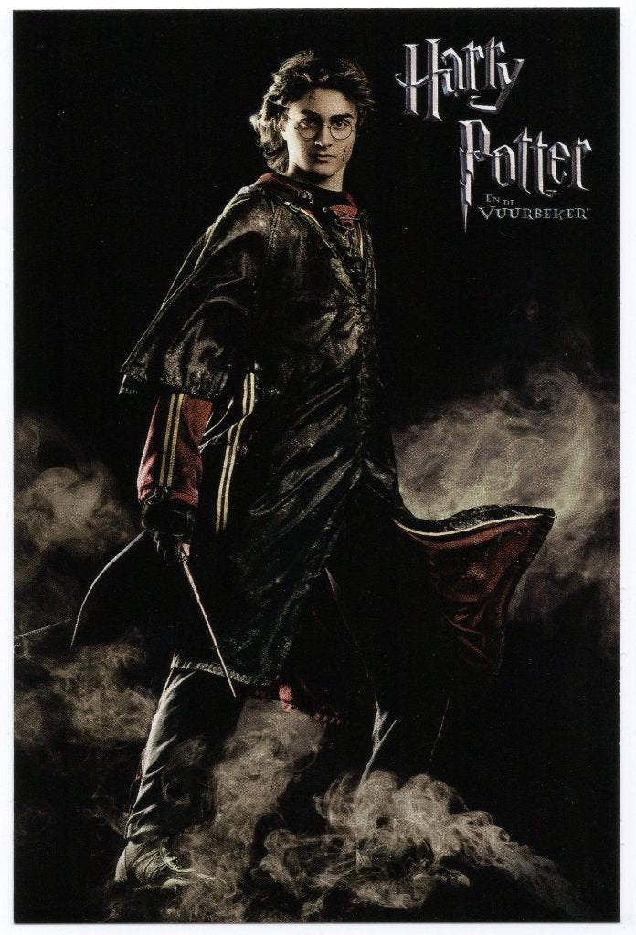 ansichtkaart Harry Potter en de Vuurbeker (1), Verzamelen, Harry Potter, Verzenden, Nieuw, Overige typen