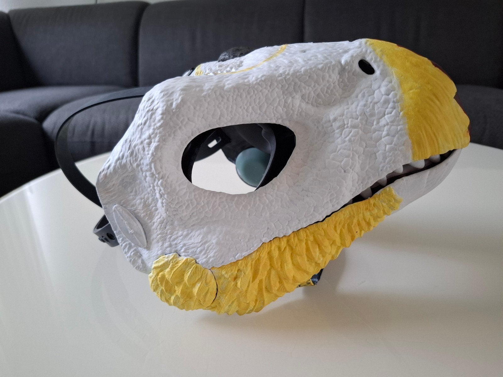 fursuit therizinosaurus masker, Ophalen of Verzenden