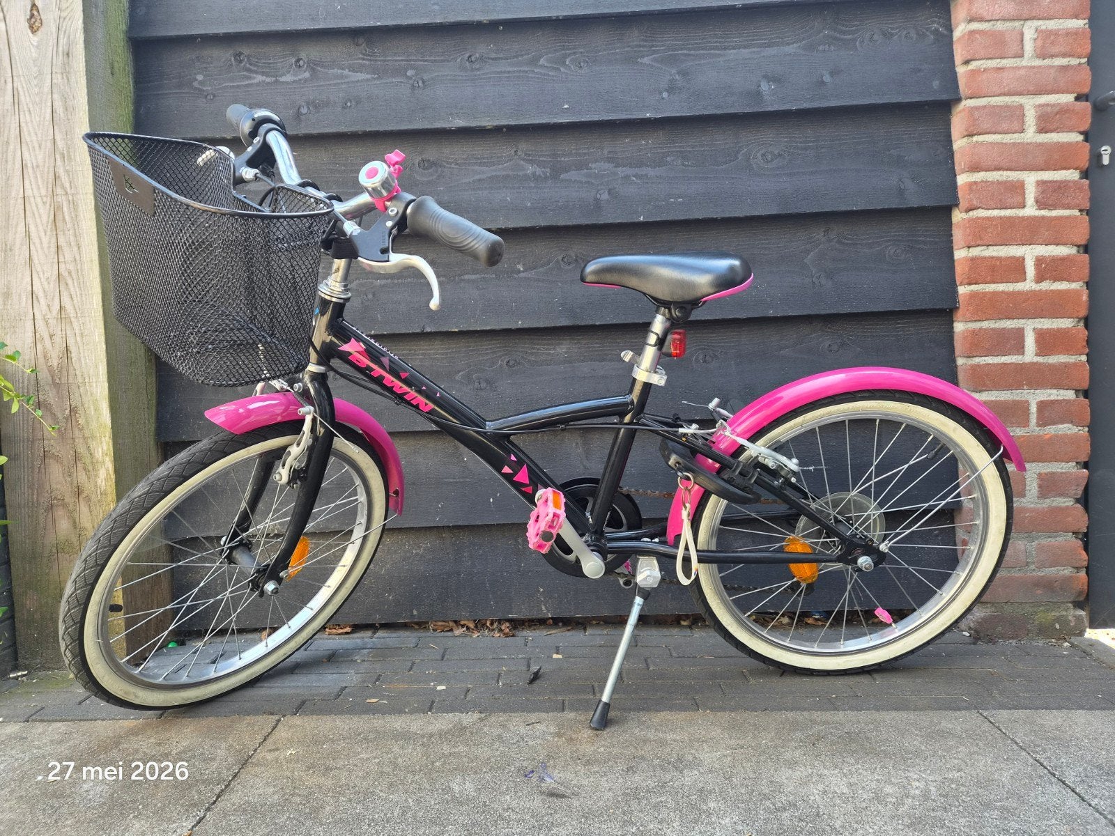 B'Twin Decathlon kinderfiets 20 inch - 2 jaar oud, Fietsen en Brommers, Fietsen | Kinderfietsjes, Ophalen of Verzenden