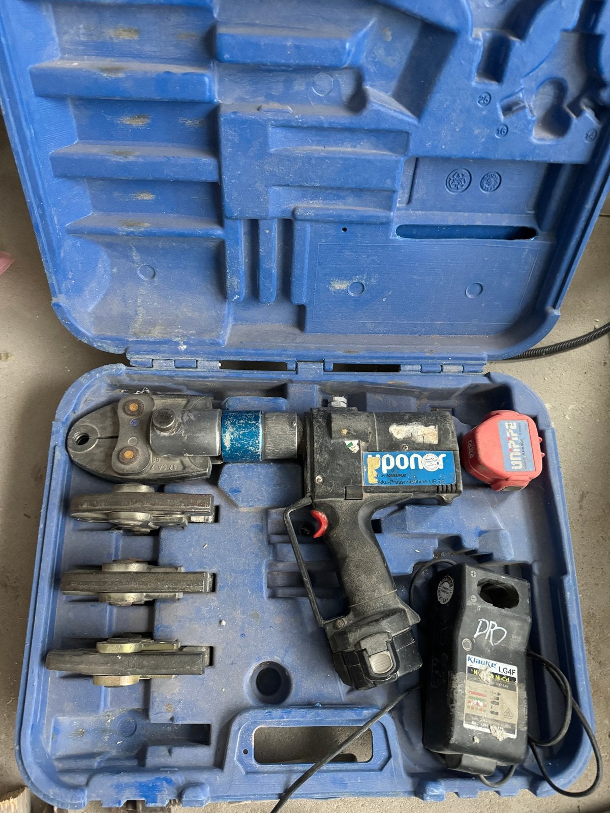 Uponor perstang met toebehoren, Ophalen of Verzenden, Gebruikt, Overige typen, Overige merken