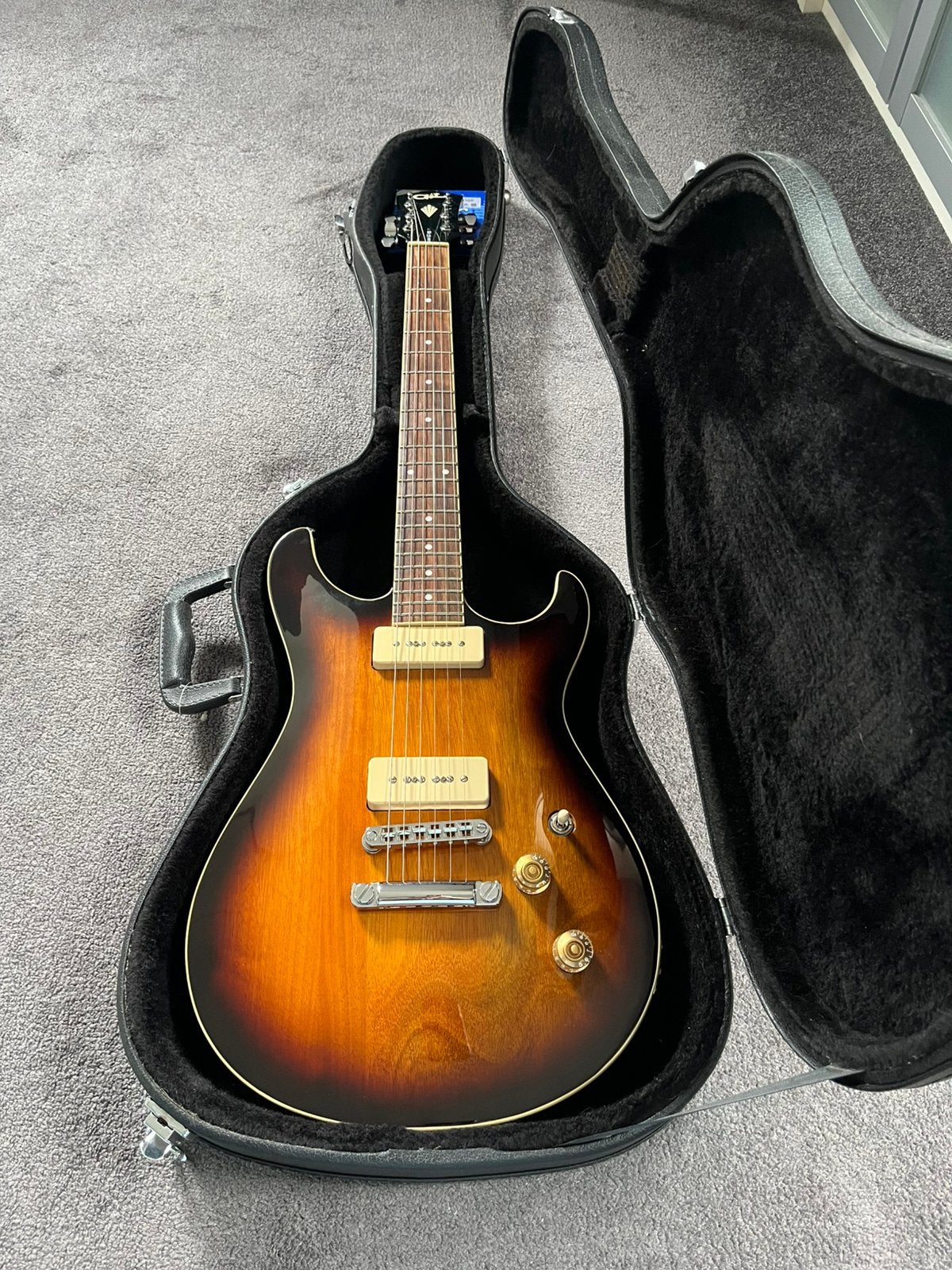 G&L Tribute Ascari GT-90, Ophalen of Verzenden, Gebruikt, Solid body, Overige merken