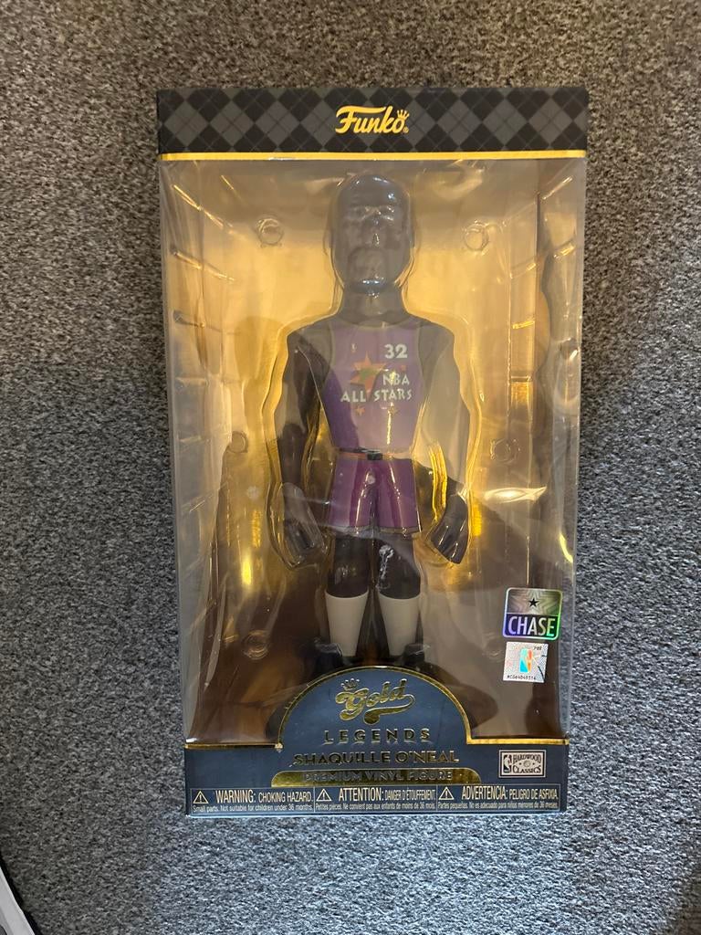 Funko Gold Legends Shaquille O'Neal NBA All Stars Chase, Ophalen of Verzenden, Zo goed als nieuw
