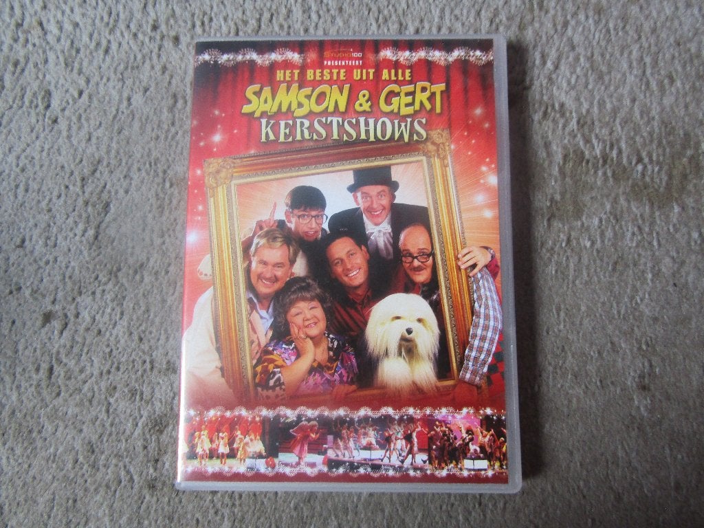 DVD: Het beste uit alle Samson & Gert kerstshows, Cd's en Dvd's, Dvd's | Kinderen en Jeugd, Show, Gebruikt, Alle leeftijden, Kerst