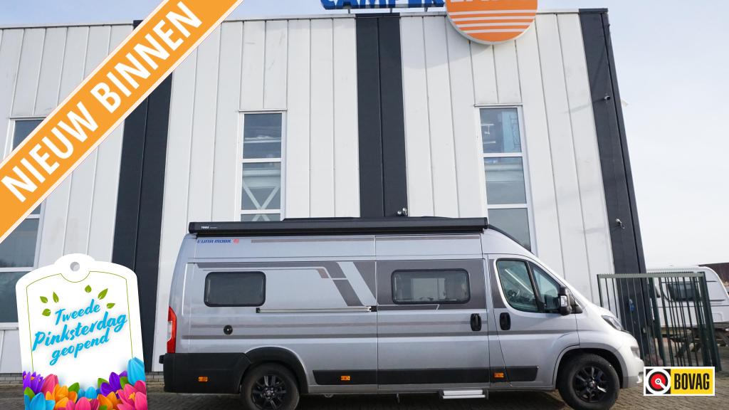 Eura Mobil Van 635 HB Hefdak - el.hefbed 1e eig, Caravans en Kamperen, Campers, Buscamper of Camperbus, Ringverwarming, Fiat, Bedrijf