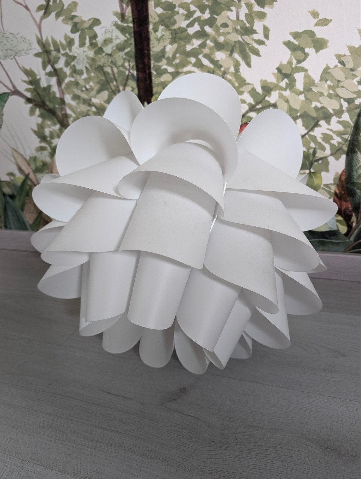 IKEA Knappa hanglamp wit, Ophalen, Kunststof, Modern, Scandinavisch, E27 (groot)