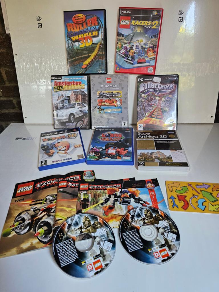 Partij retro PC- en PlayStation 2 games, Spelcomputers en Games, Spelcomputers | Sony PlayStation 2, Ophalen of Verzenden, Zo goed als nieuw