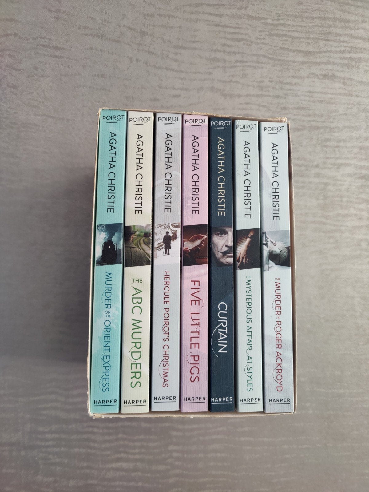 Agatha Christie Hercule Poirot Boxset, Ophalen of Verzenden, Zo goed als nieuw, Agatha Christie, Tv-bewerking