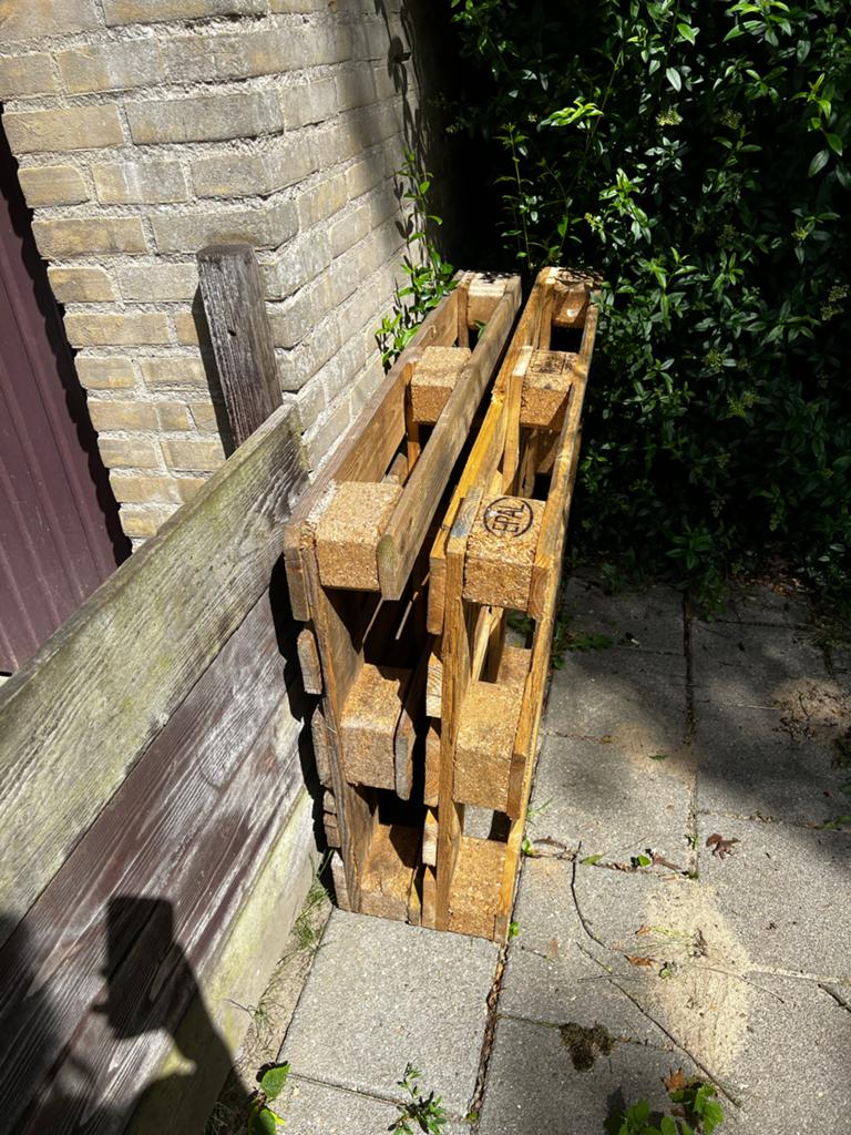 Gratis af te halen: Euro pallets in goede staat, Ophalen, Gebruikt
