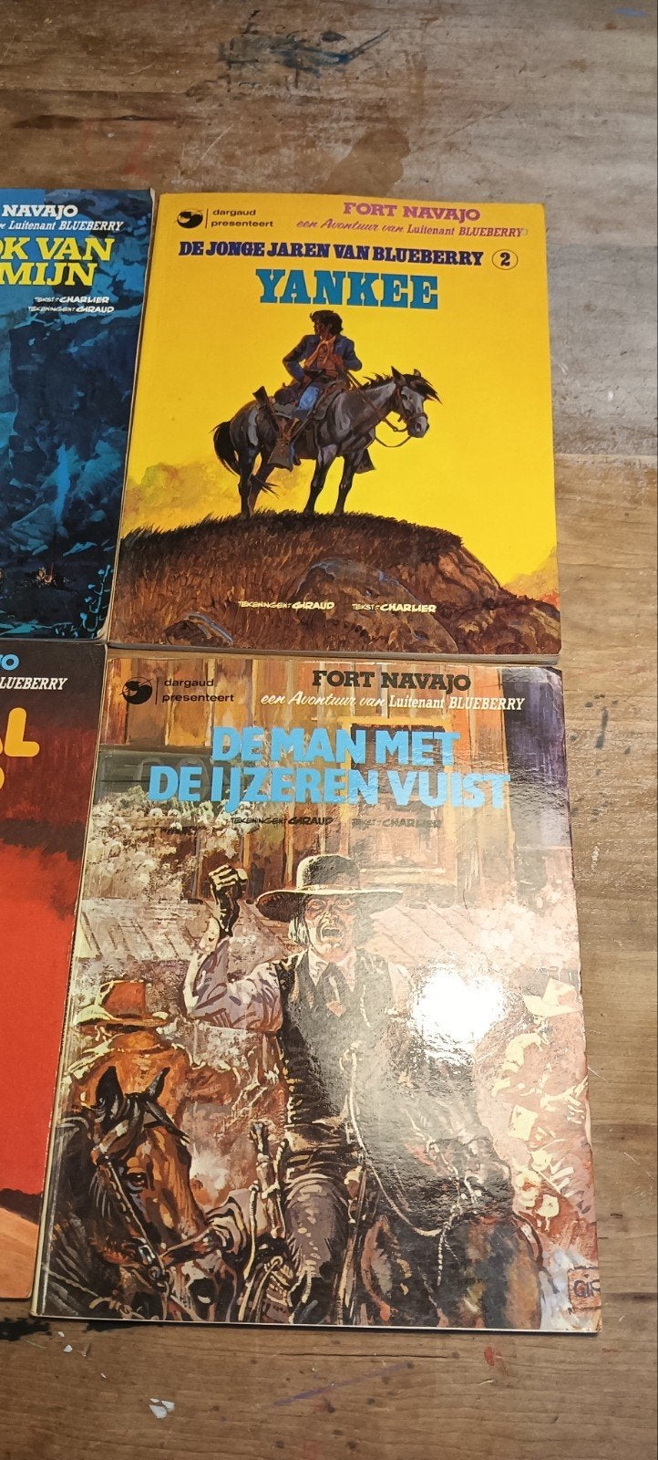 6 stripboeken, Meerdere stripboeken, Ophalen, Gelezen