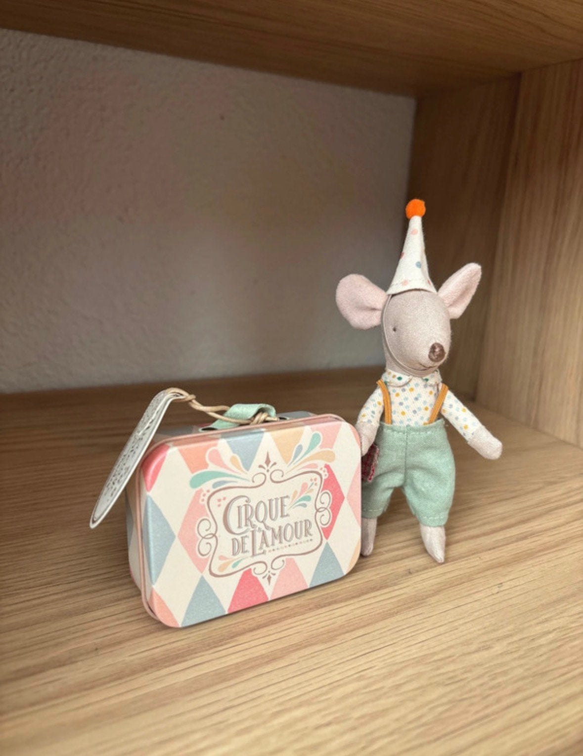 Maileg circus clown muis, Ophalen of Verzenden, Nieuw, Poppenhuis