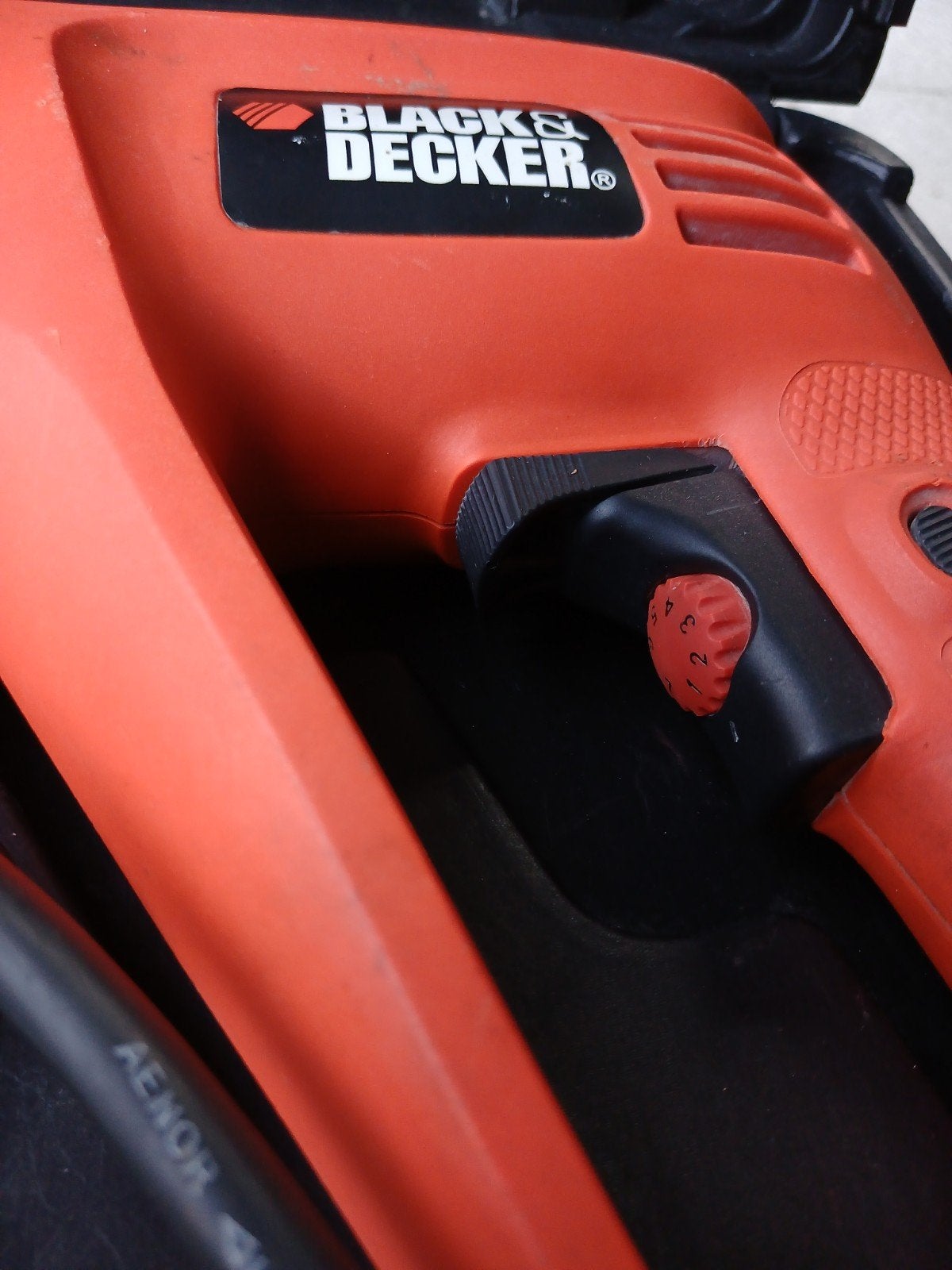 Black & Decker KD950K Boorhamer 550W met koffer, Gebruikt, Boor- en/of Breekhamer, Ophalen of Verzenden, Variabele snelheid