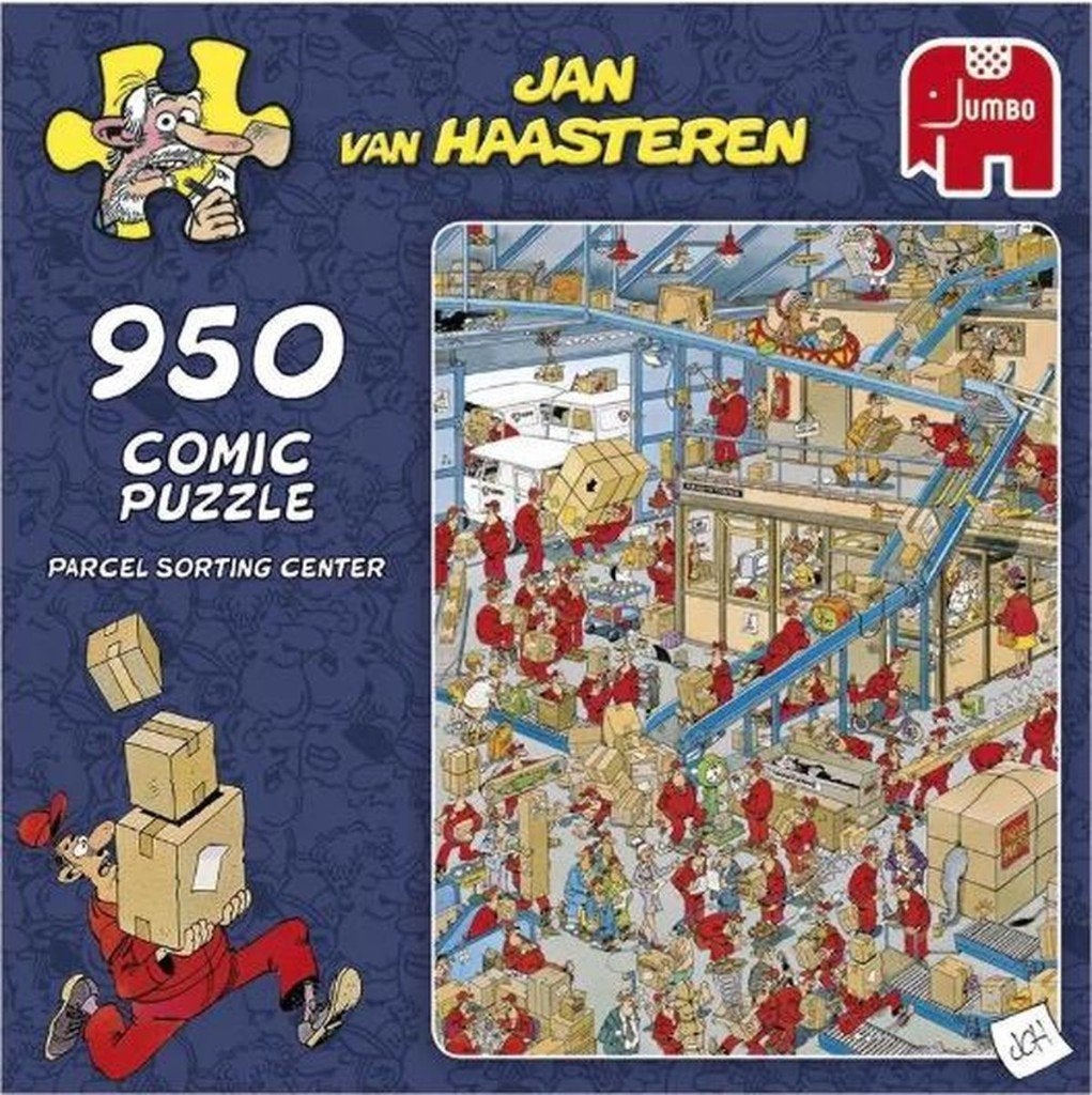 Jan van Haasteren Parcel Sorting Center 950, Ophalen, 500 t/m 1500 stukjes, Zo goed als nieuw, Legpuzzel