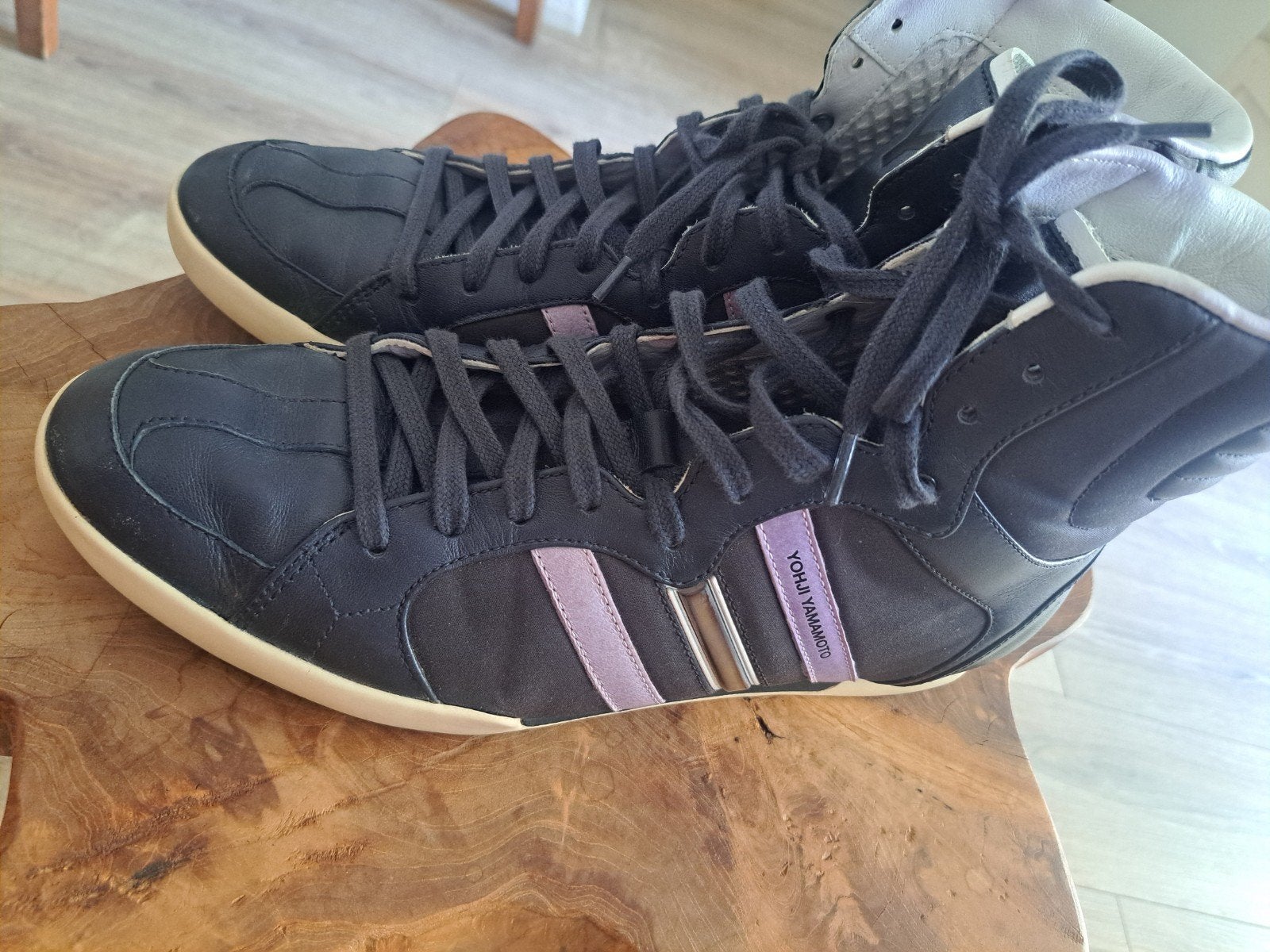 Y3. Fantastisch mooie hoge sneakers maat 40., Blauw, Ophalen of Verzenden, Y3, Sneakers of Gympen