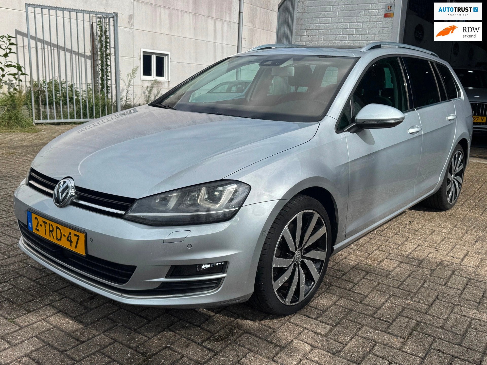 Volkswagen Golf Variant 2.0 TDI Highline Pano Ad Cruisc. Led, Auto's, Euro 5, Gebruikt, Zwart, 4 cilinders