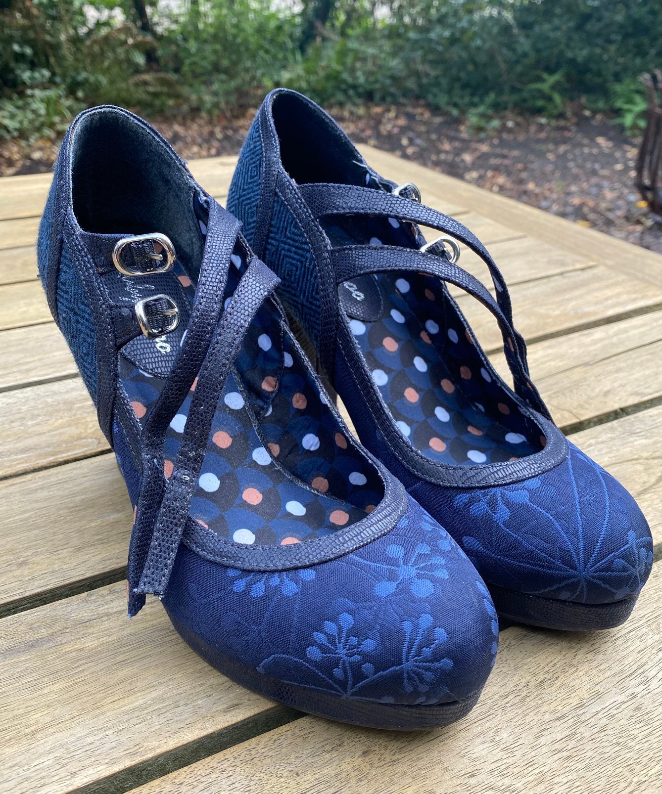 Ruby shoo pumps, Kleding | Dames, Pumps, Blauw, Ophalen of Verzenden, Zo goed als nieuw