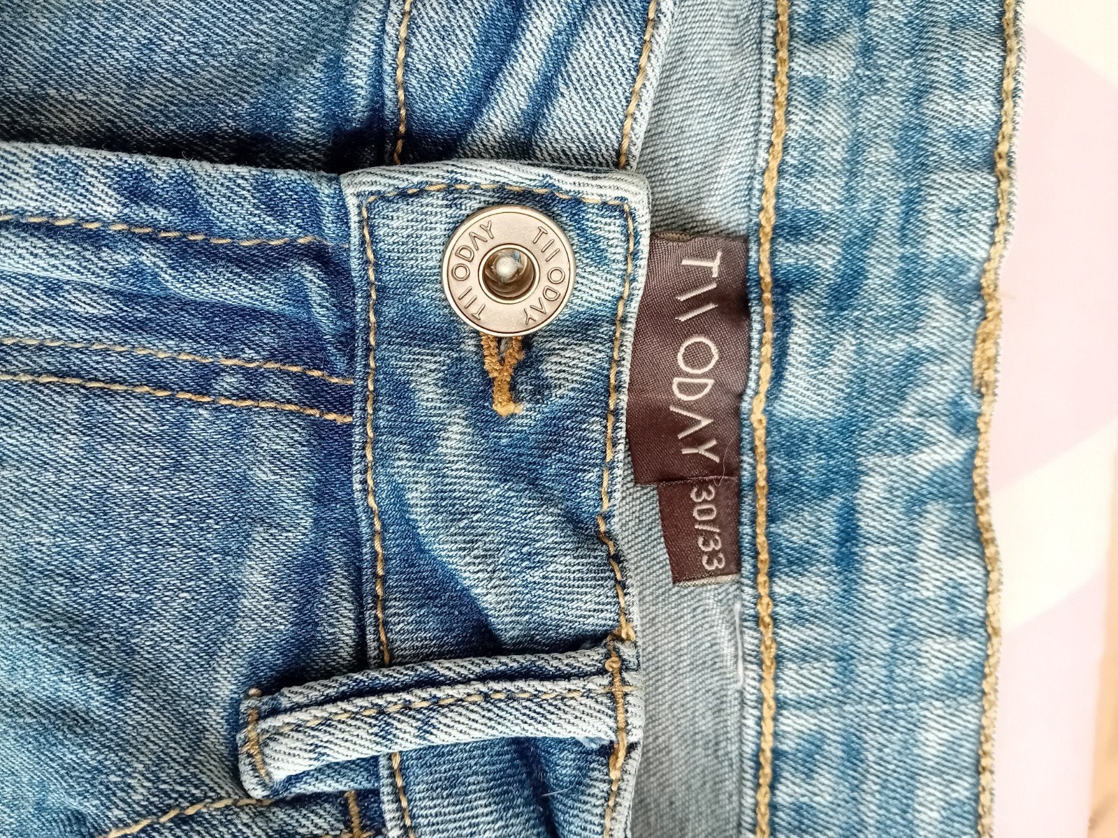 Scapino Twoday jeans wijde pijpen maat 30/33, Ophalen of Verzenden