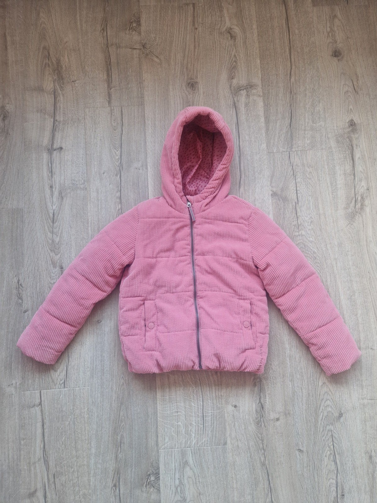 Winterjas WE Fashion meisjes maat 134/140, Ophalen of Verzenden, Gebruikt, Meisje