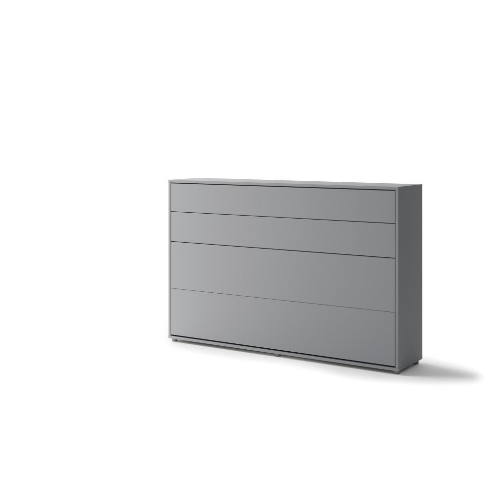 Concept opklapbed horizontaal - 120x200 - Grijs, Niet ingevuld, Niet ingevuld, Niet ingevuld