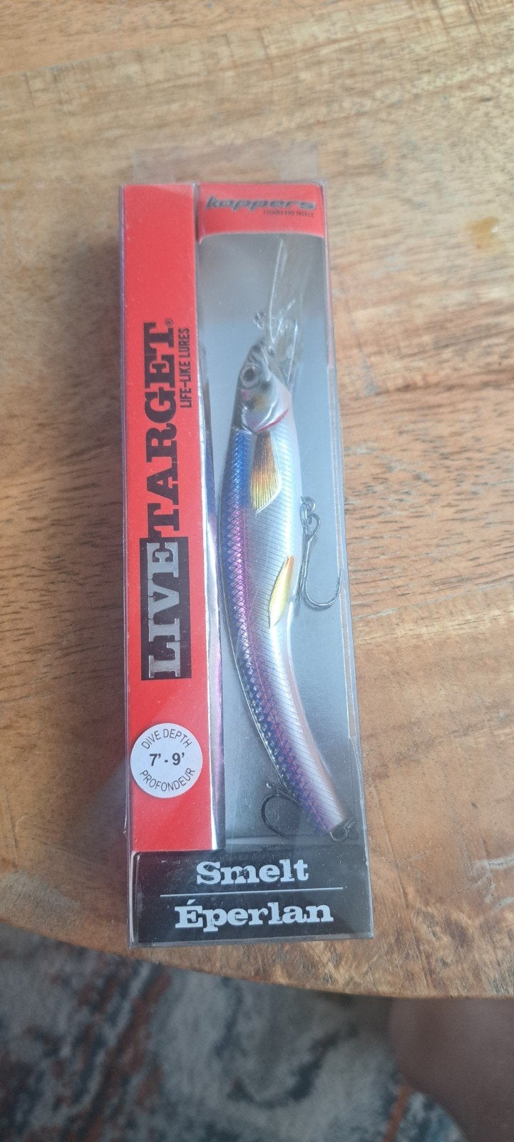 Koppers live target plug, Watersport en Boten, Ophalen of Verzenden, Nieuw, Kunstaas