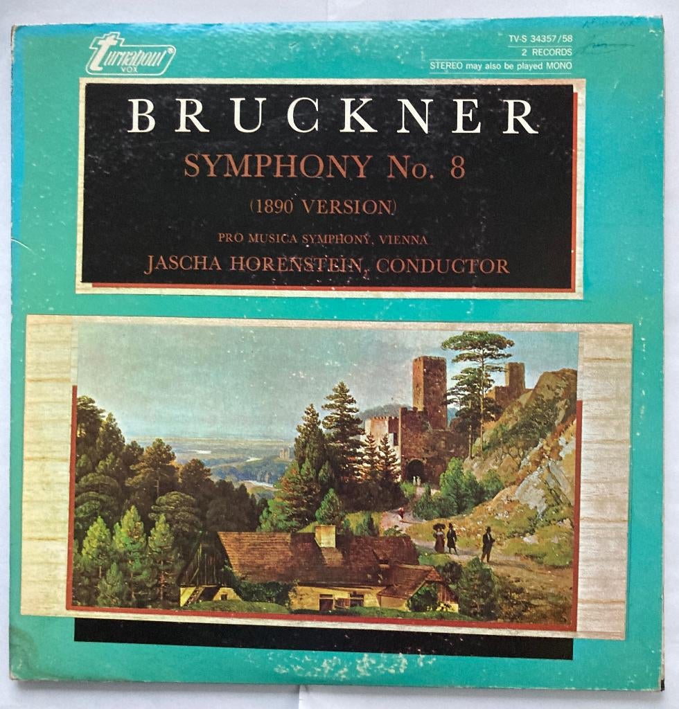 2LP - Bruckner - Symphony No. 8, Cd's en Dvd's, Verzenden, Modernisme tot heden, Zo goed als nieuw, 12 inch