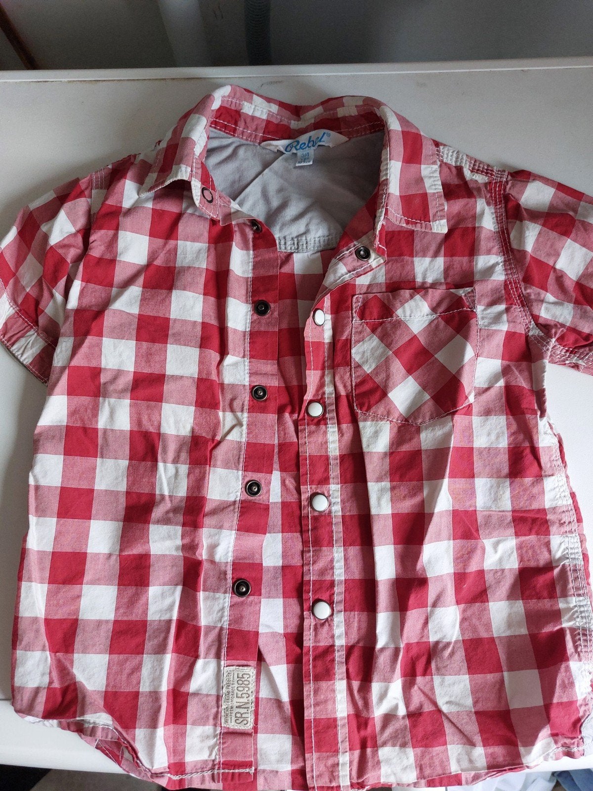 Overhemd 104, Kinderen en Baby's, Kinderkleding | Maat 104, Ophalen of Verzenden, Zo goed als nieuw, Jongen, Overhemd of Blouse