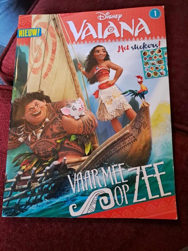 Vaiana magazine, Verzamelen, Disney, Ophalen, Overige figuren, Nieuw, Overige typen