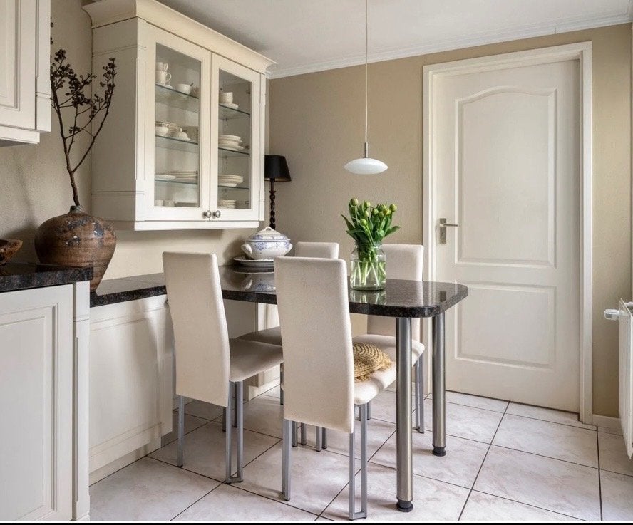 Eetkamer stoelen, Ophalen, Gebruikt, Wit, Vier
