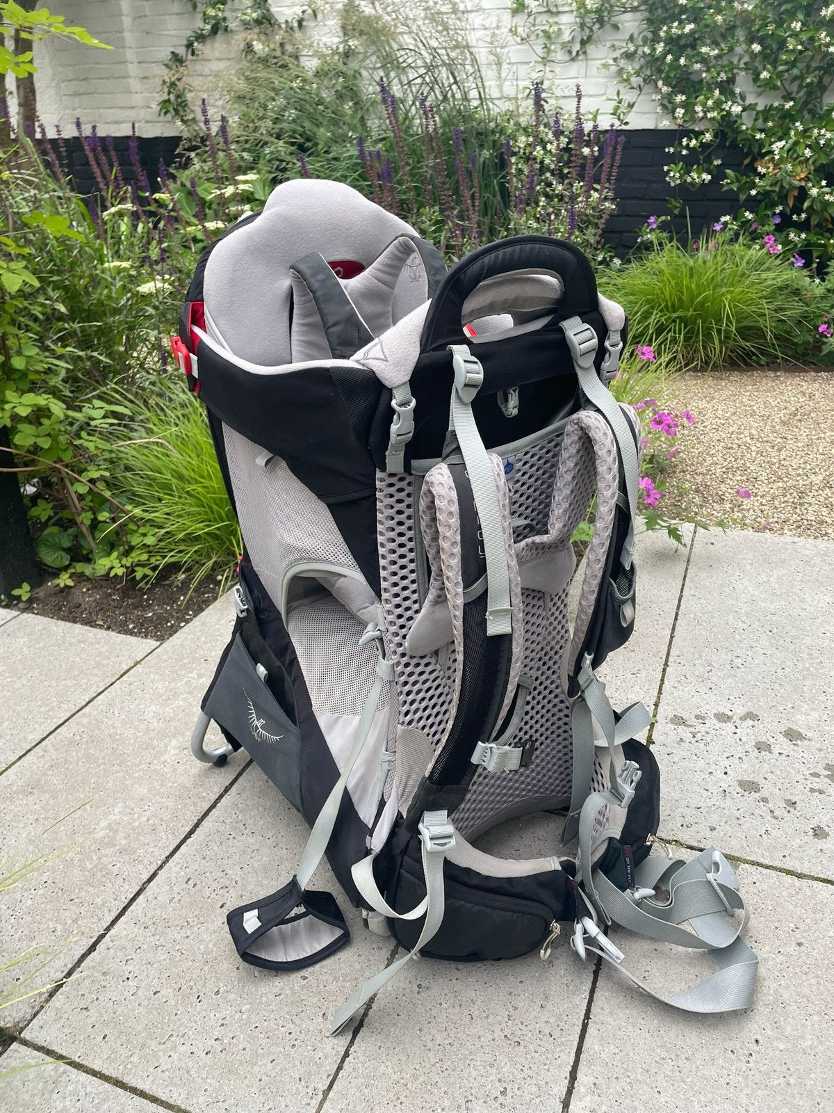 Osprey Poco AG Premium draagrugzak + raincover |, Kinderen en Baby's, Babydragers en Draagdoeken, Gebruikt, Rug, Draagzak, Ophalen