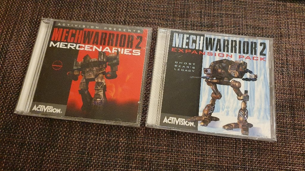 PC GAME - Mechwarrior 2 : Mercenaries (+ Expansion Pack) cd, Gebruikt, Vanaf 18 jaar, 1 speler, Ophalen of Verzenden