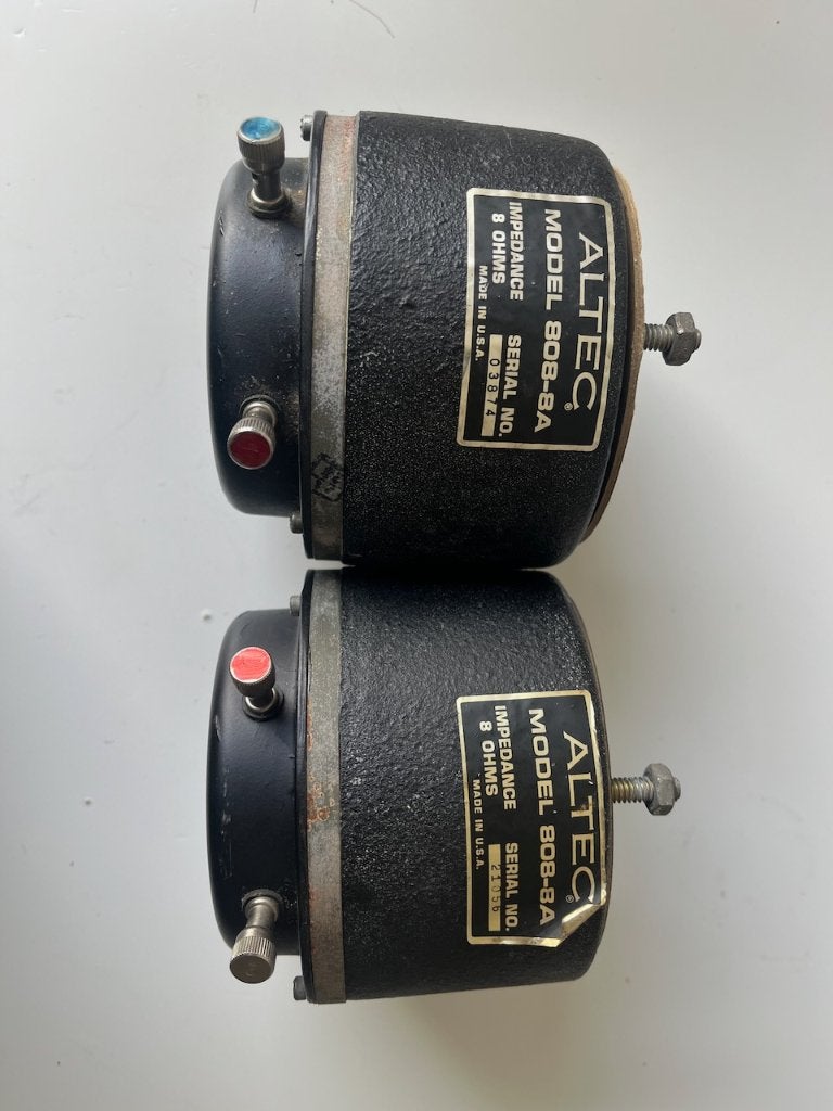 Altec 806-8A Compressie drivers, Ophalen of Verzenden, Overige merken