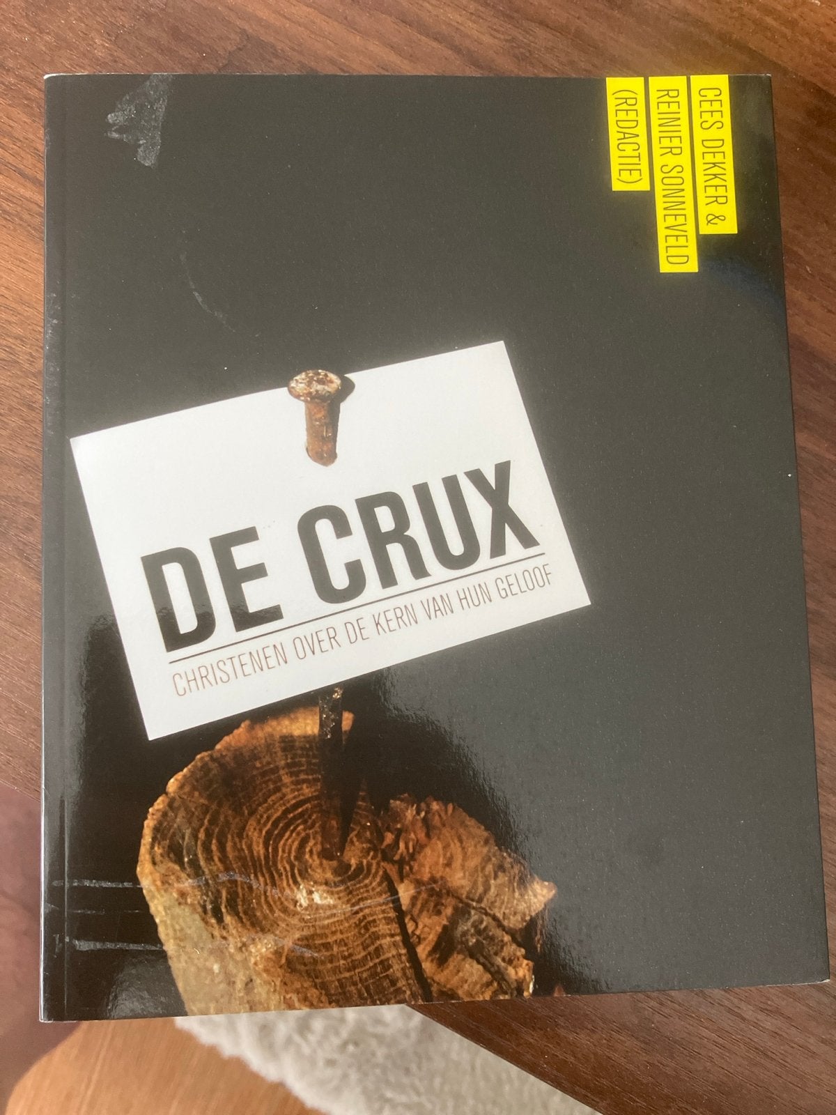 De Crux: Christenen over de kern van hun geloof, Ophalen of Verzenden, Zo goed als nieuw, Christendom | Katholiek