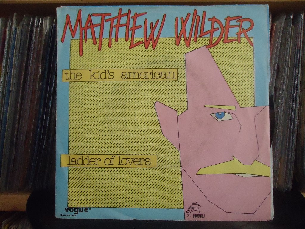 7" Single Matthew Wilder - The Kid's American / Ladder Of Lo, Gebruikt, 7 inch, Ophalen of Verzenden, Pop