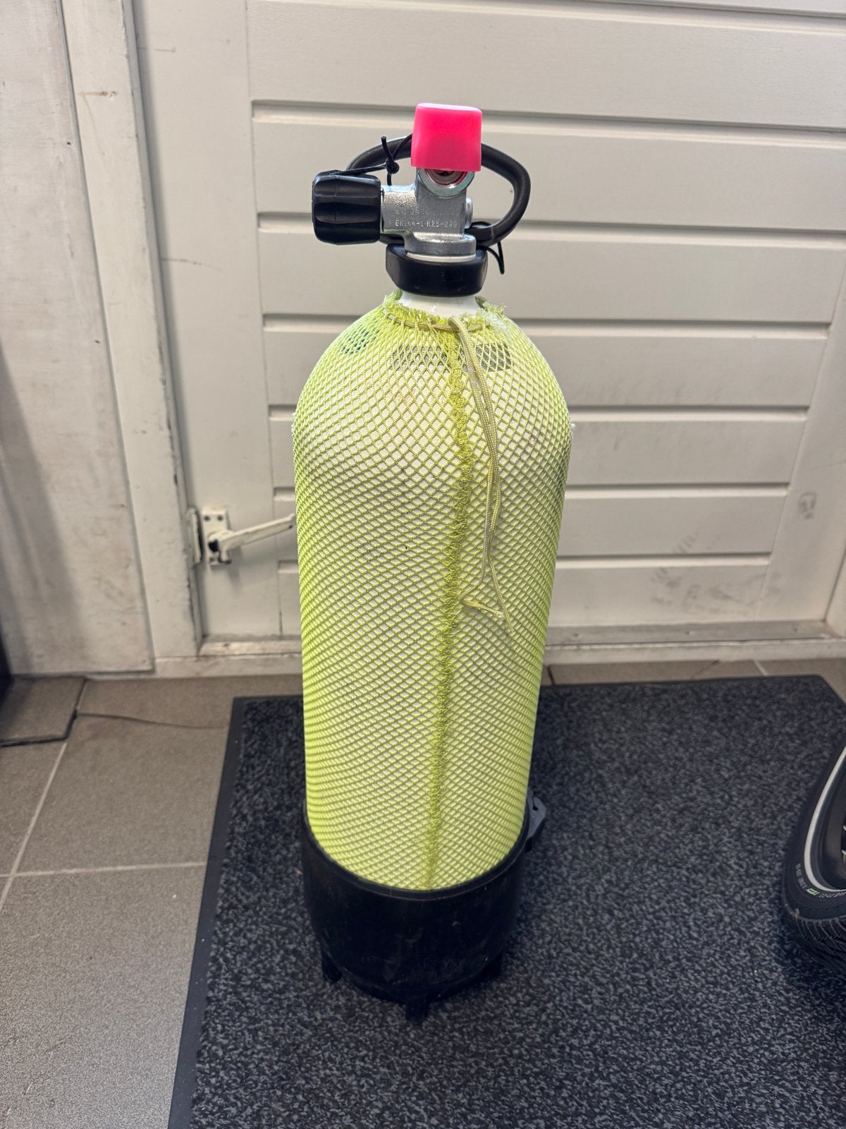 Faber Duikfles - 10 liter, 232 bar, met kraan, Watersport en Boten, Ophalen, Gebruikt, Duikfles