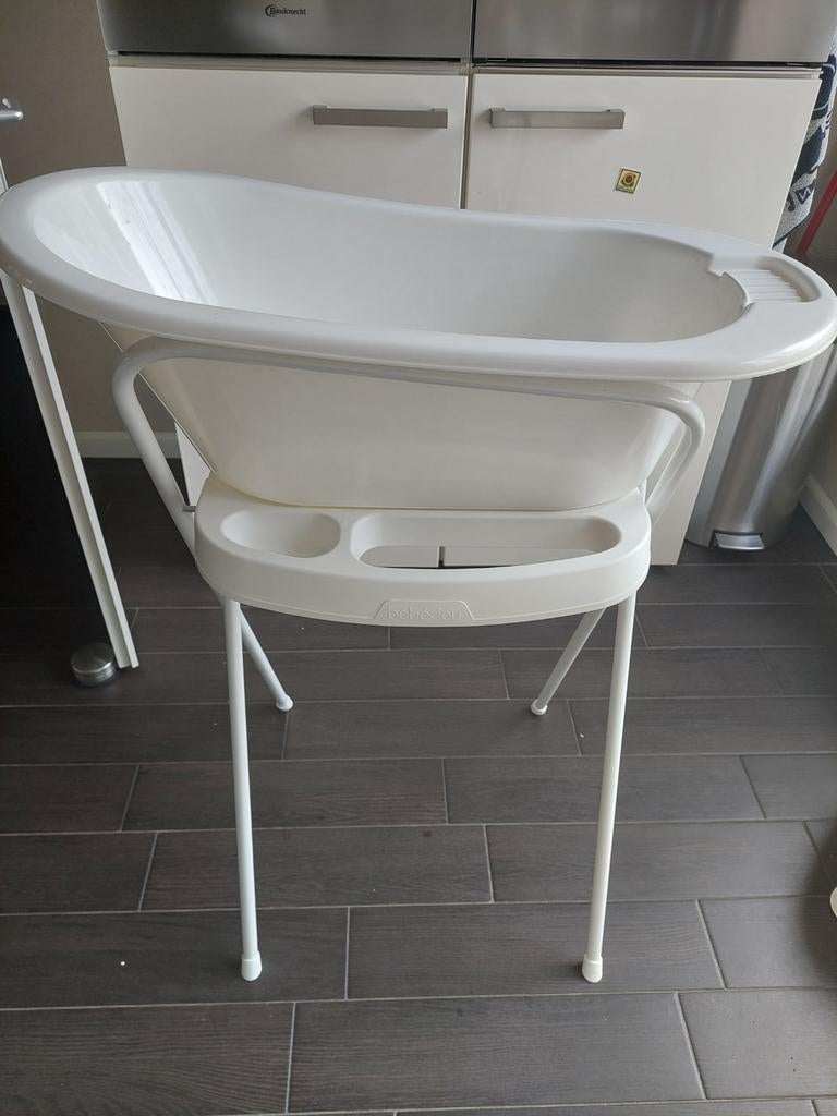 Bébé-jou babybadje met standaard, Ophalen