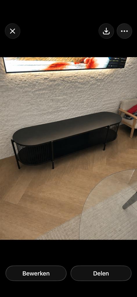 Tv kast 140 cm, Ophalen of Verzenden, 25 tot 50 cm, 100 tot 150 cm, Minder dan 100 cm