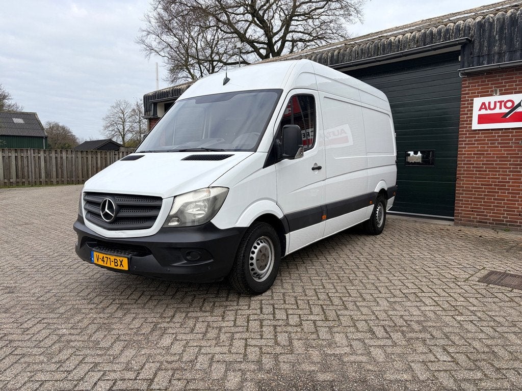 Mercedes-Benz Sprinter 313CDI L2H2 Airco Cruise PDC Trekhaak, 13 km/l, Euro 5, Gebruikt, Zwart
