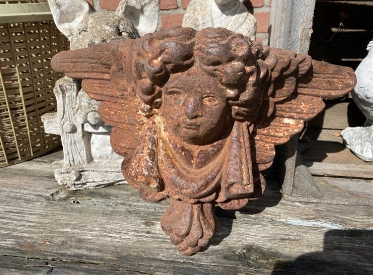 Gietijzeren wandornament., Ophalen of Verzenden