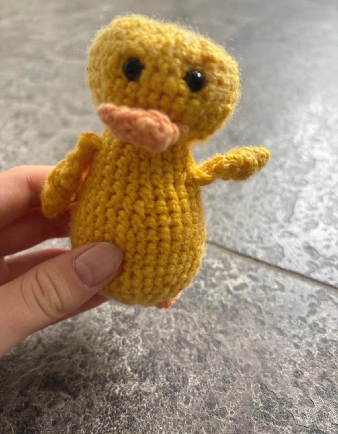Positive duck handgemaakt gebreid (bieden mogelijk), Overige merken, Nieuw, Eend, Klein (minder dan 20 cm)